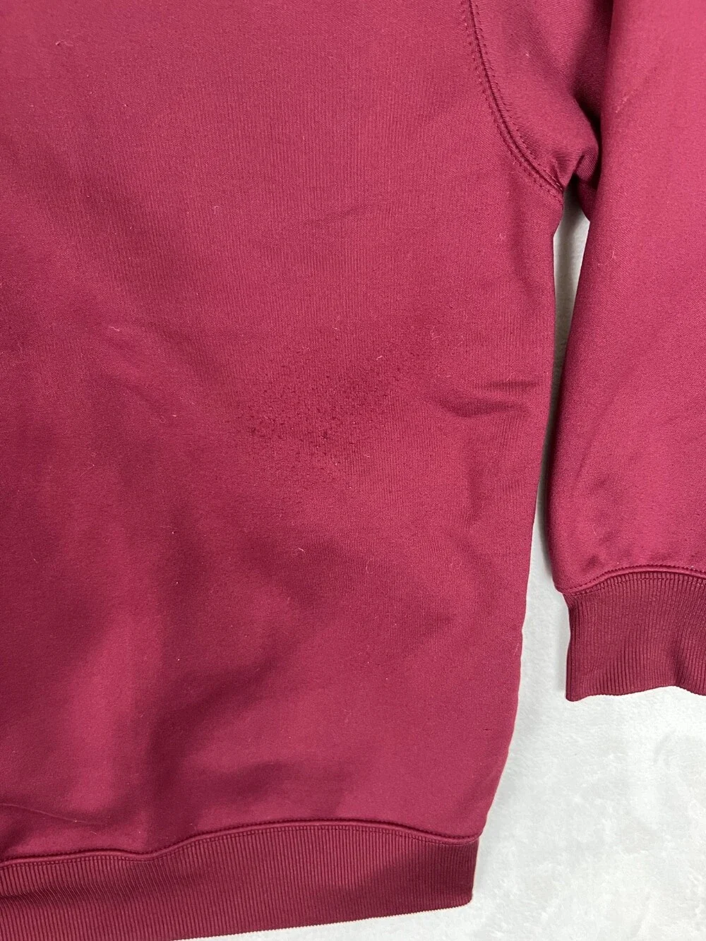 Vintage Nike Dr-Fit Full Zip Hoodie Sweatshirt Fleece Line Size L RedY2K Swoosh